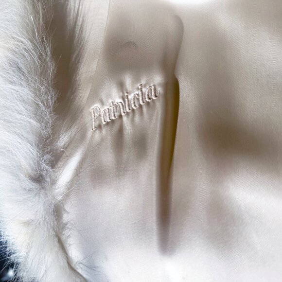 Full Length Genuine Fox Fur Coat Size 10 (8 - 13)  Arctic Golden Isle Fox - Picture 11 of 15